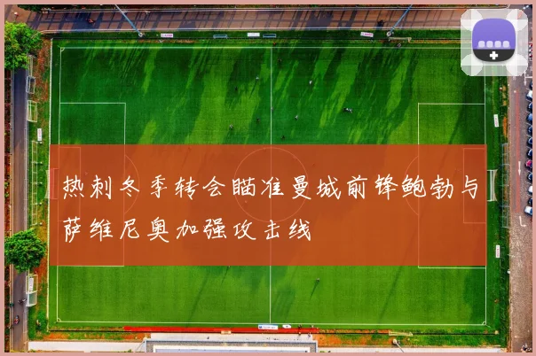 热刺冬季转会瞄准曼城前锋鲍勃与萨维尼奥加强攻击线